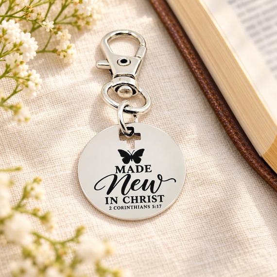 Made New In Christ Clip On Charm