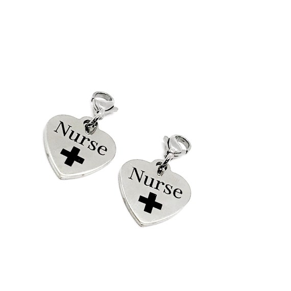 Clip On Charm, Mask Chain Charms, Nurse Gifts, Gift For Nurse,  Nurse Mask Charm, Single Charm or Set of Charms