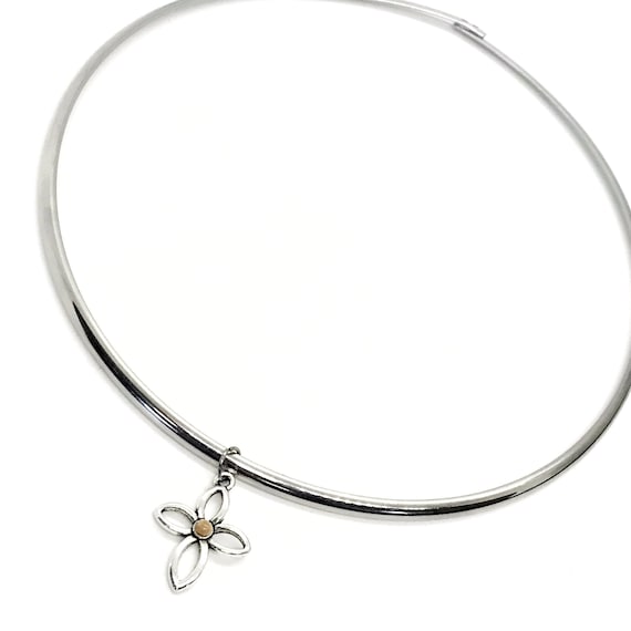 Mustard Seed Necklace, Mustard Seed Cross Collar, Stainless Steel Necklace, Matthew 17 20 Necklace, Mustard Seed Charm, Christian Jewelry