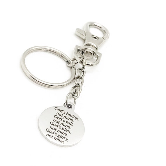 Gods Plans Keychain Gods Plans Keychain