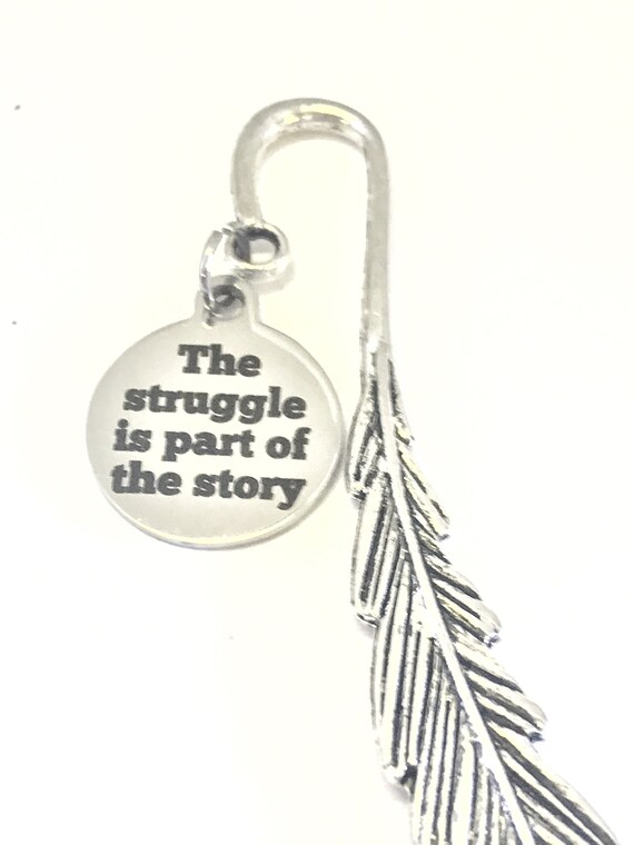 Planner Bookmark, The Struggle Is Part Of The Story Bookmark, Planner Accessories, Planner Gifts, Difficult Times, Success Bookmark Gift