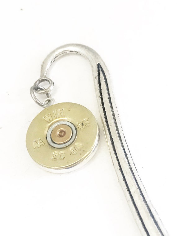 Planner Charm, Shotgun Shell Charm, Shotgun Shell Bookmark, Charm Bookmark, Planner Bookmark, Planner Vision Board Gift, Shoot For The Stars