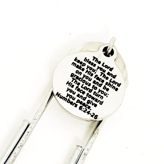Bookmark Gift, The Lord Bless You And Keep You Bookmark, Encouraging Gift, Christian Bookmark Gift, Motivating Bookmark, Blessing Bookmark