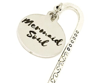 Marcapáginas "Alma de Sirena", Regalos "Alma de Sirena", Regalos para Lectores, Regalo para Sirena, Novia Sirena, Marcapáginas "Alma de Sirena", Regalos para Planificadores
