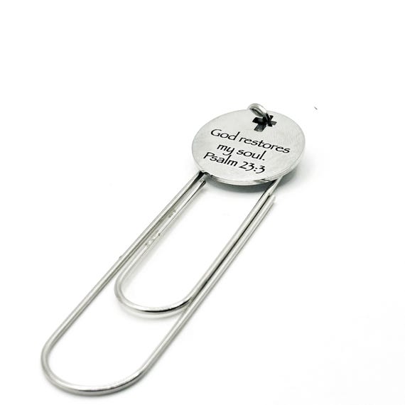 God Restores My Soul Psalm 23 3 Bookmark