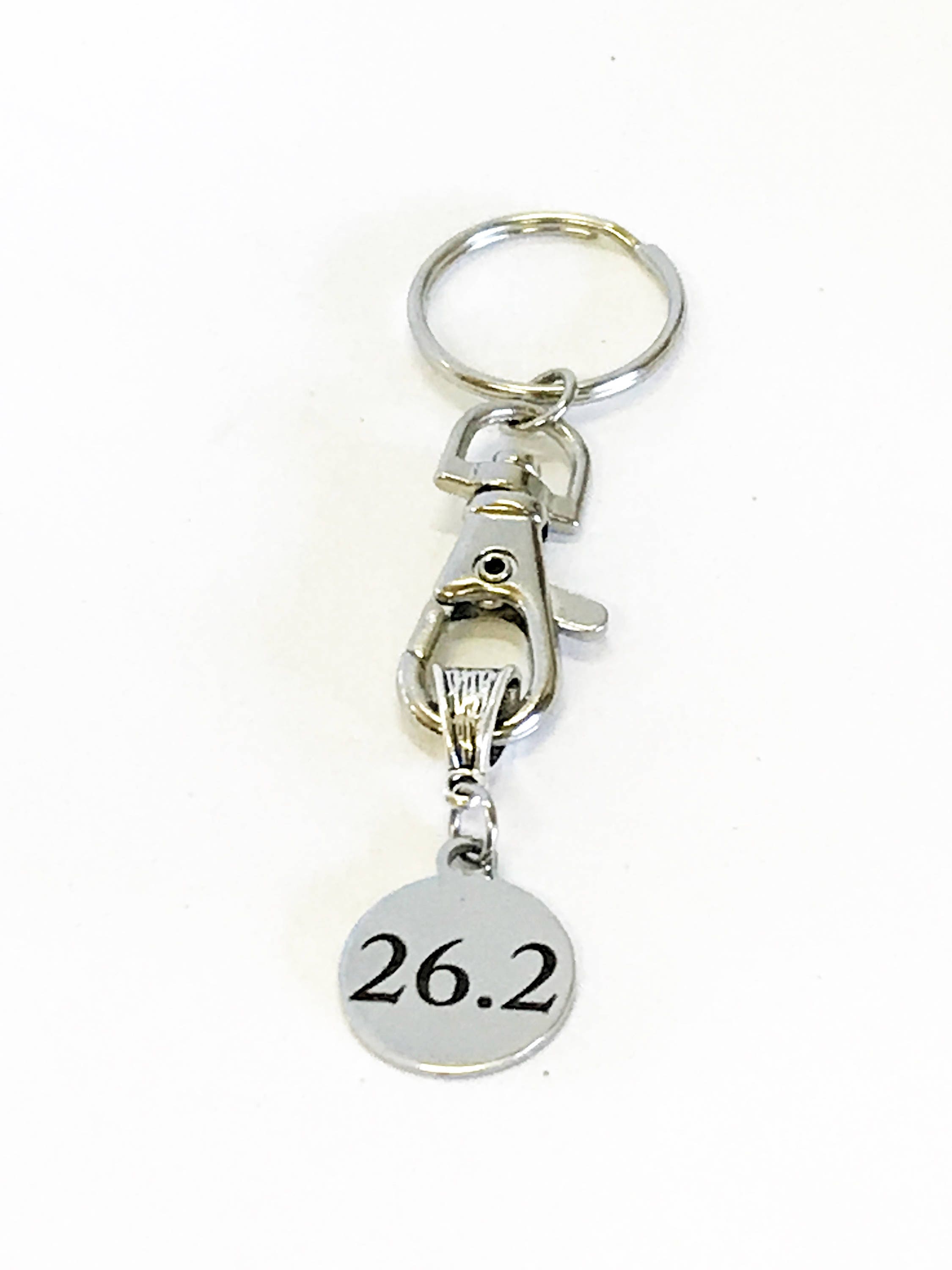 26.2 Marathon Keychain, Runner Gifts, Running Gifts, Marathon Team