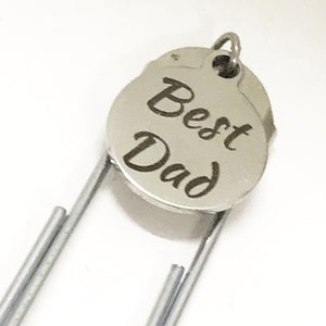 Best Dad Geschenk, Best Dad Lesezeichen, Best Dad Reader Geschenk, Lesezeichen Geschenk, Buchzubehör, Planer Zubehör, Vatertagsgeschenke, New Dad