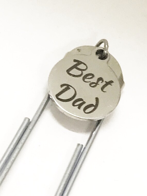 Best Dad Gift, Best Dad Bookmark, Best Dad Reader Gift, Bookmark Gift, Book Accessories, Planner Accessories, Father's Day Gifts, New Dad