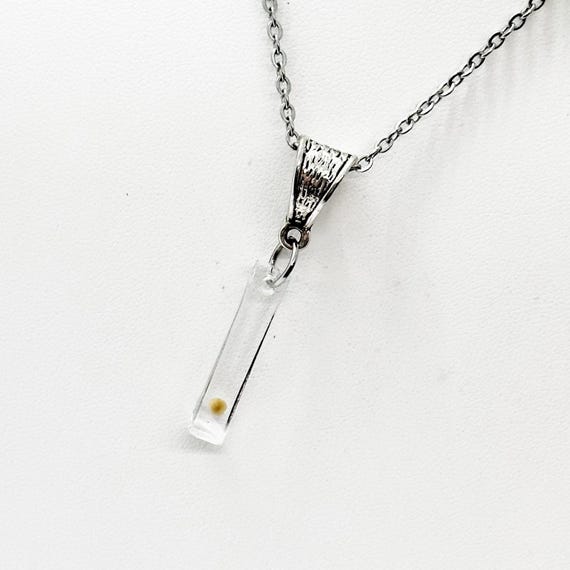 Mustard Seed Bar Pendant Necklace, Mustard Seed Charm Necklace, Mustard Seed Faith, Mustard Seed Necklace Gift For Her, Matthew 17 20, Faith