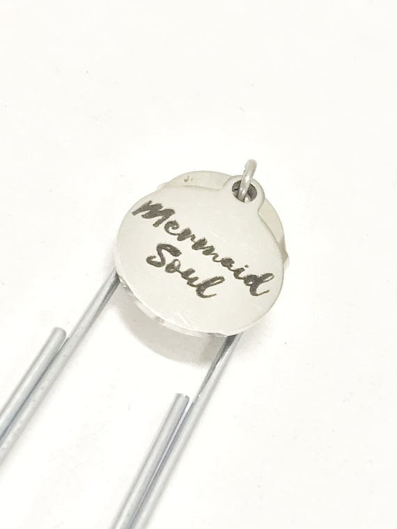 Mermaid Soul Bookmark, Mermaid Soul Gift, Mermaid Soul Charm, Girlfriend Gift, Planner Bookmark, Bookmark Gift, Reader Gift, Mermaid Gift