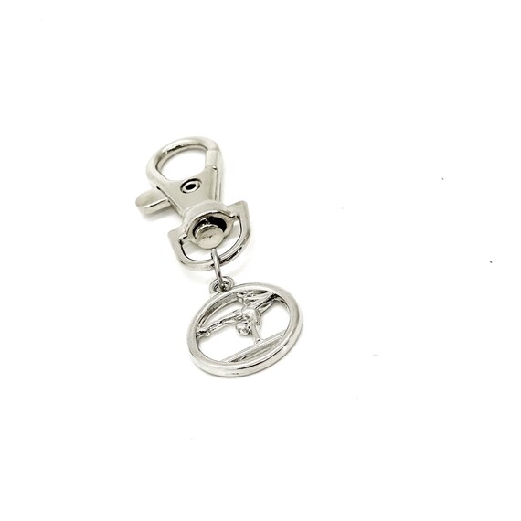 Dancer Gift, Gymnast Gift, Dancer Clip On Charm, Gymnast Charm, Dance Team Gifts, Gymnastics Team Gift, Daughter Gift, Gift For Her