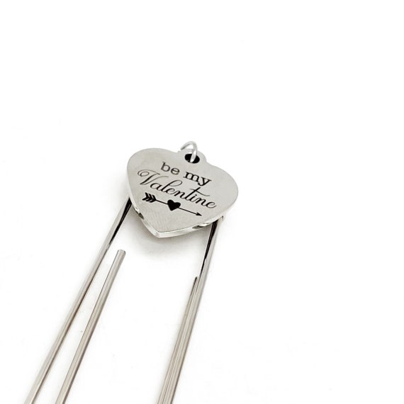 Love Gift, Be My Valentine Bookmark, Planner Paper Clip, Wife Gift, Valentines Day Gift, Paper Clip Bookmark, Reader Gift