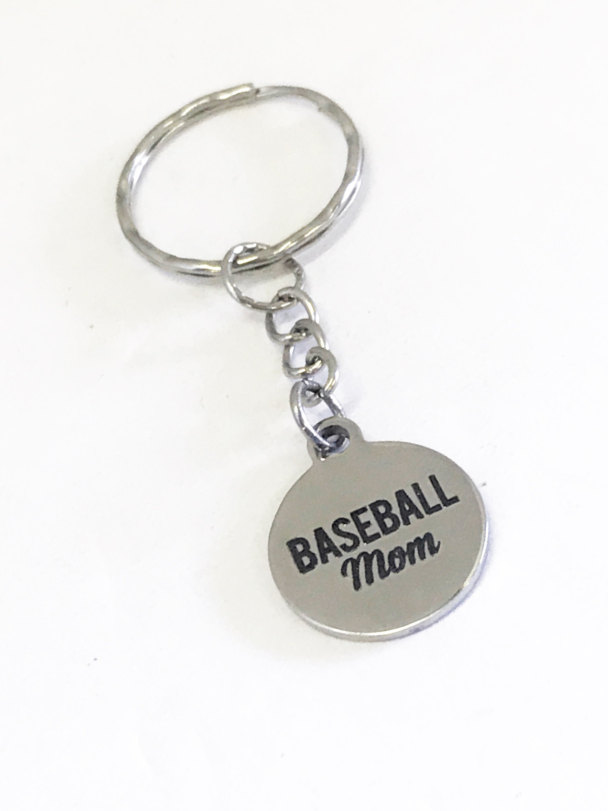 Baseball Mom Gifts, Baseball Mom Keychain, Baseball Mom