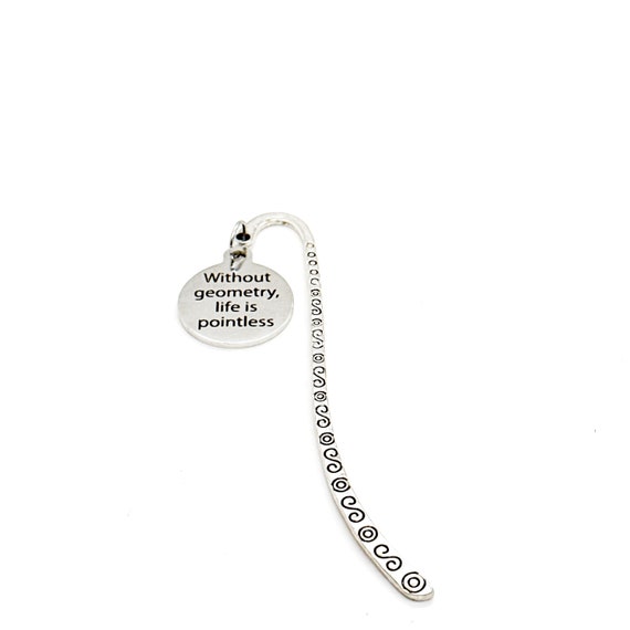 Without Geometry Life Is Pointless Bookmark, Geometry Pun, Funny Geometry Teacher Pun, Teacher Gift, End Of Year, New Teacher