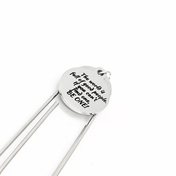 Be A Good Person Charm Bookmark, Daughter Gift, Son Gift, Motivating Gift, Encouraging Gift, Planner Bookmark, Student Gifts, Bulk Wholesale