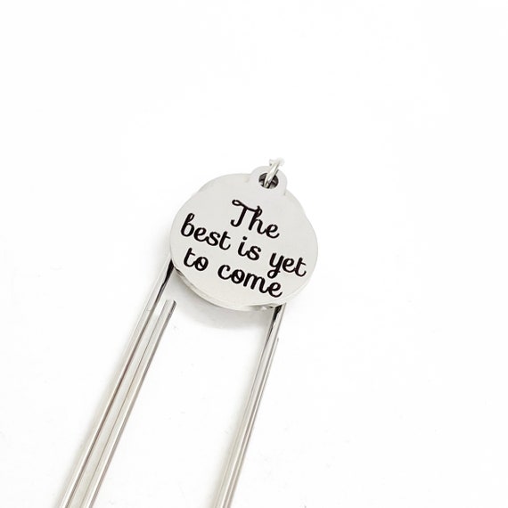 Motivating Gift, The Best Is Yet To Come Bookmark, Encouragement Gift, Graduation Gift, New Start Gift, Fresh Start, Entrepreneur Gift