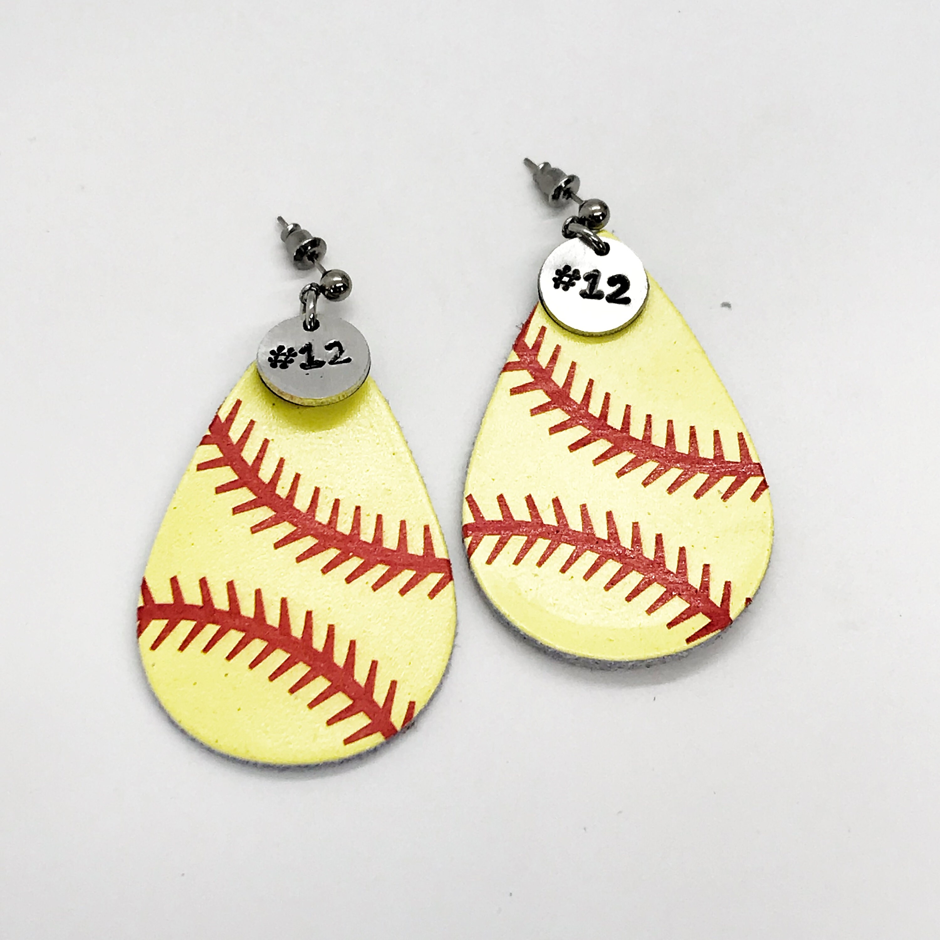 Softball Gifts Softball Earrings Softball Mom Gifts Player Etsy