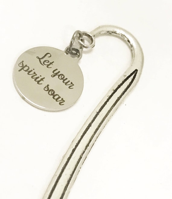Let Your Spirit Soar Bookmark, Motivational Bookmark, Motivating Reader Gifts, Motivating Gifts, Let Your Spirit Soar Gift, Planner Gifts