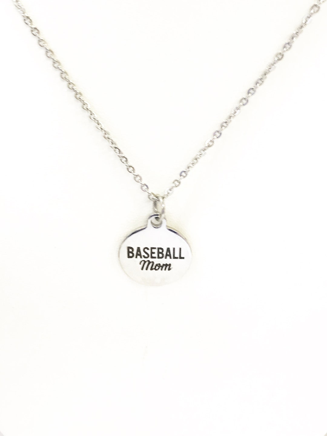 Baseball Mom Necklace, Baseball Mom Gifts, Baseball Mom Jewelry