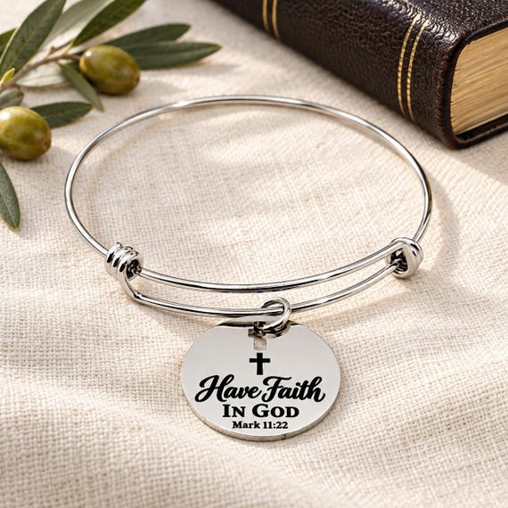 Have Faith In God Charm Bracelet
