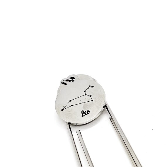 Zodiac Sign Bookmark, Leo Bookmark, Leo Zodiac, Leo Gifts, Reader Gift, Charm Bookmark, Planner Bookmark, Constellation