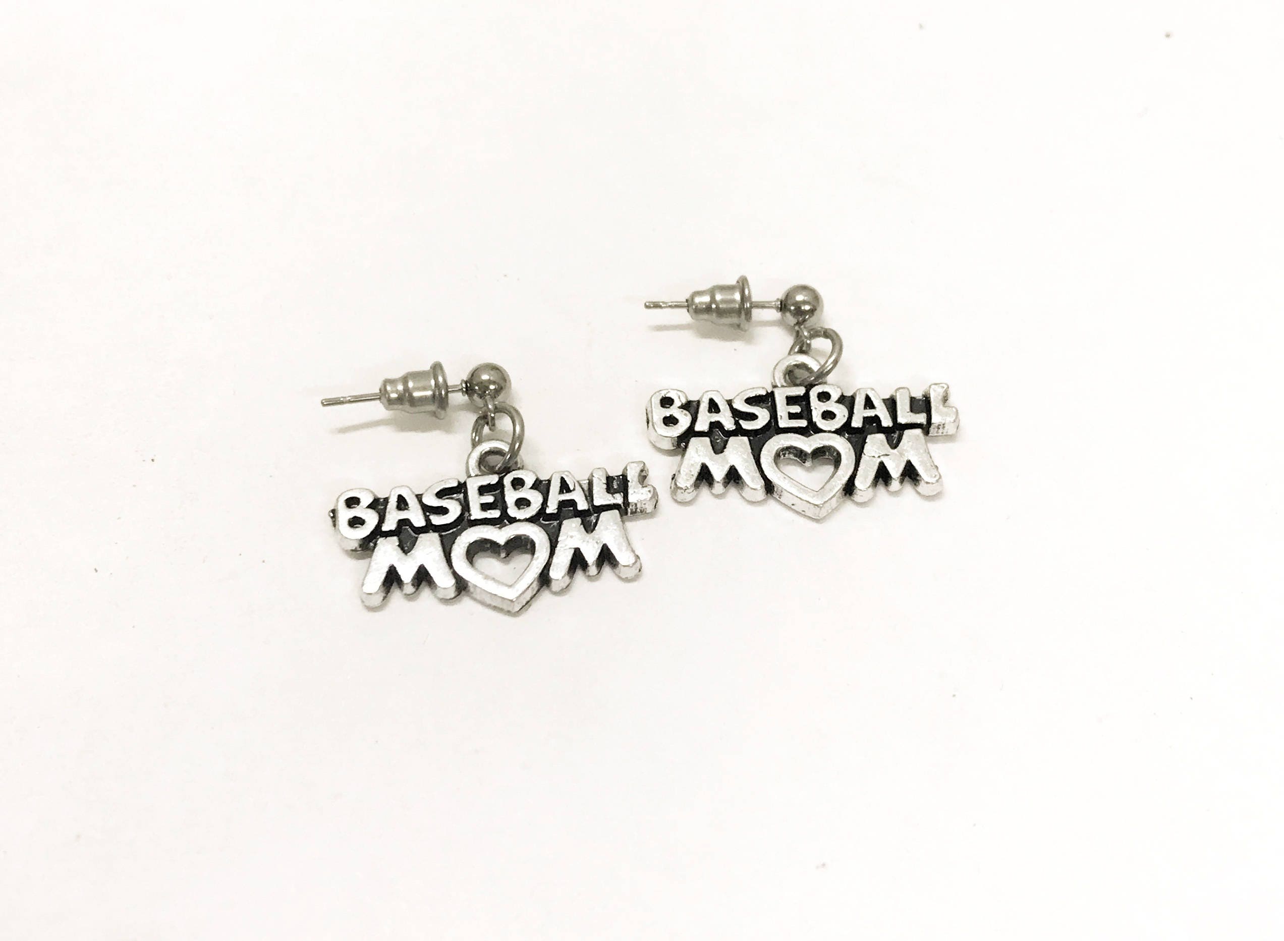 Baseball Gifts Baseball Earrings Baseball Mom Gifts I Love Etsy