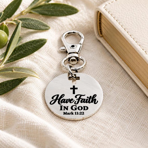 Have Faith In God Clip On Charm