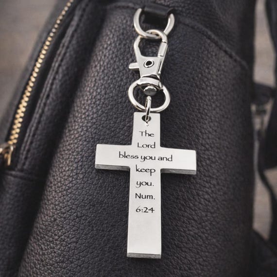 The Lord Bless You Num 6 24 Cross Charm
