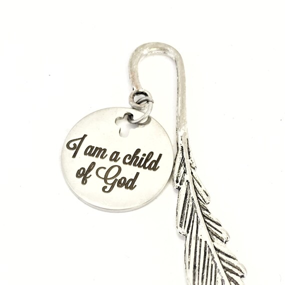 Bookmark Gift, I Am A Child Of God Bookmark, Journaling Page Marker, Baptism Gift, Christian Bookmark, Christian Gift, Whose You Are