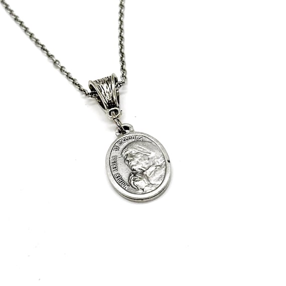 Saint Teresa Of Calcutta Pendant Necklace, Patron Saint Of World Youth Day, Missionary Charities, Catholic Saints, Faith Gift, Mother Teresa