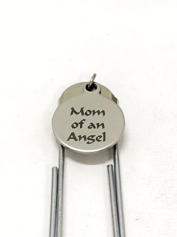 Miscarriage Memorial Gift, Mom Of An Angel Bookmark, Miscarriage Memorial Bookmark, Remembering My Angel, Child Loss Gift, Planner Bookmark