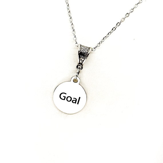 Goal Necklace, Goal Setter Gift, Weight Loss Goal, Meeting Goal Gift, Sales Team Gifts, Sales Goals, Gift For Her, Wife Gift, Daughter Gift