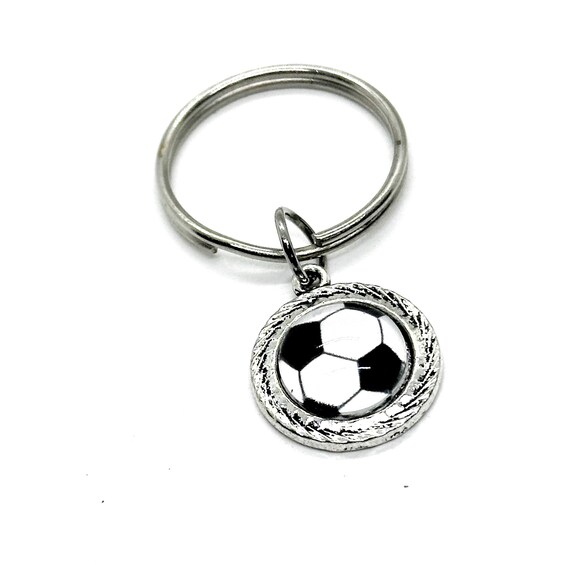 Soccer Ball Charm Key Chain, Team Mom Gifts, Senior Mom Gifts, Wife Gift, Mom Gift, Gift For Her, Soccer Player, Soccer Mom, Gift For Him