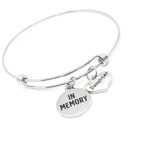 In Memory Bracelet, Sympathy Gift, Loss Of Loved One, Family Member, Remembering Lost Loves, Memorial Jewelry, Remembrance, Memories Of You