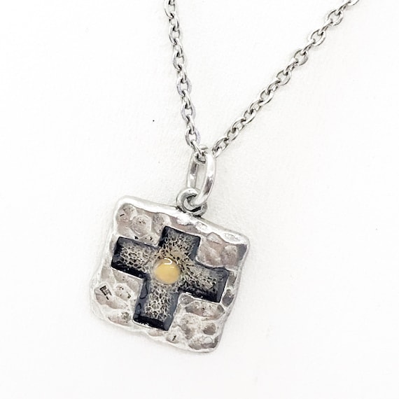 Mustard Seed Cross Necklace, Mustard Seed Faith, Matthew 17 20 Jewelry, Christian Jewelry, Faith Jewelry Gift, Faith Of A Mustard Seed