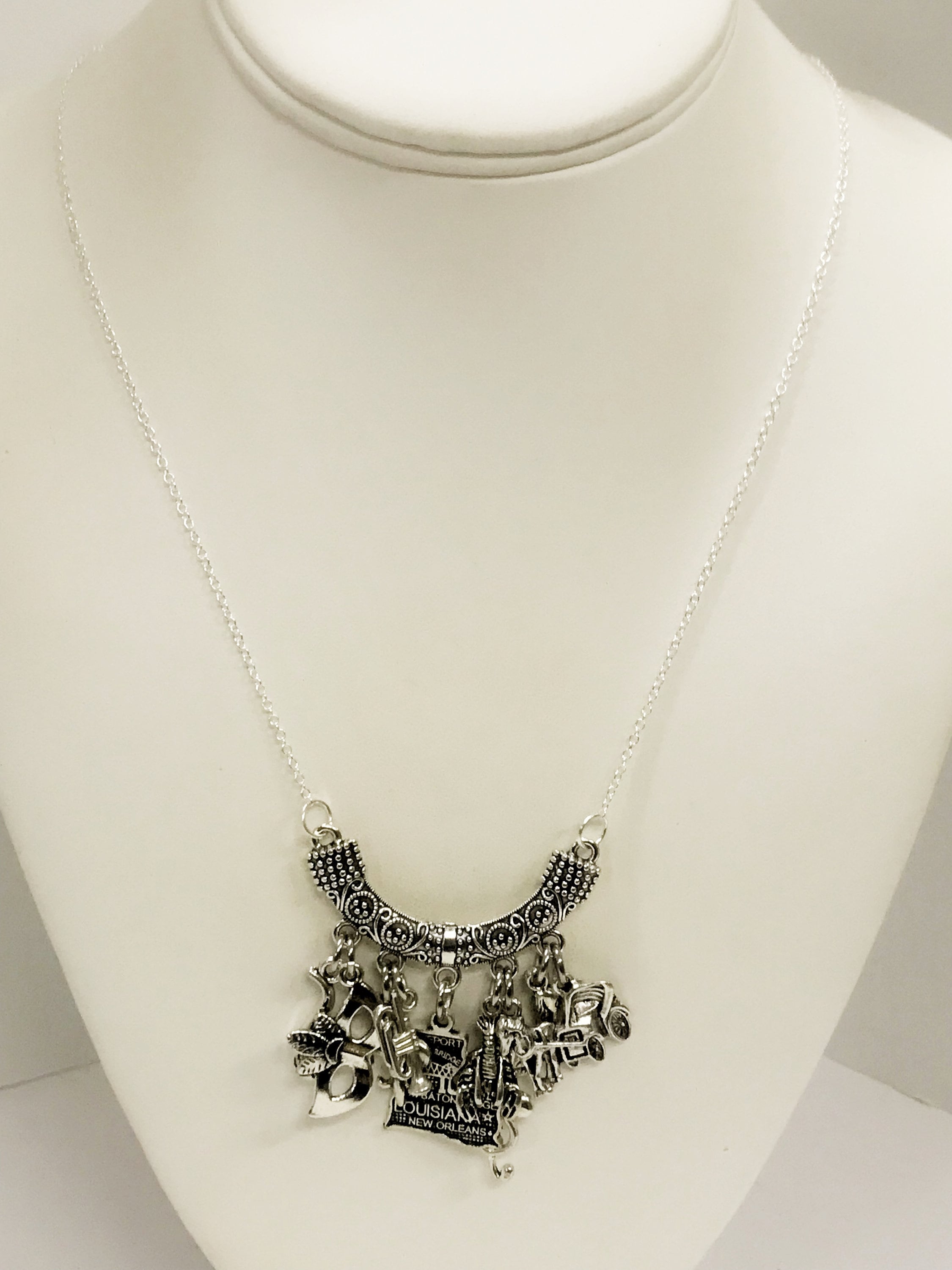 New Orleans Necklace New Orleans Jewelry New Orleans Gift Etsy UK