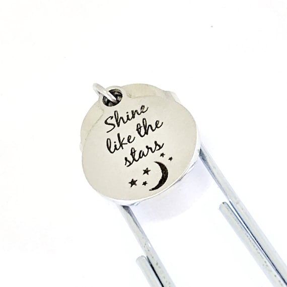 Encouraging Gift, Shine Like The Stars Bookmark, Daughter Gift, Encouraging Bookmark, Encouraging Her, Journaling Gift, Planner Bookmark