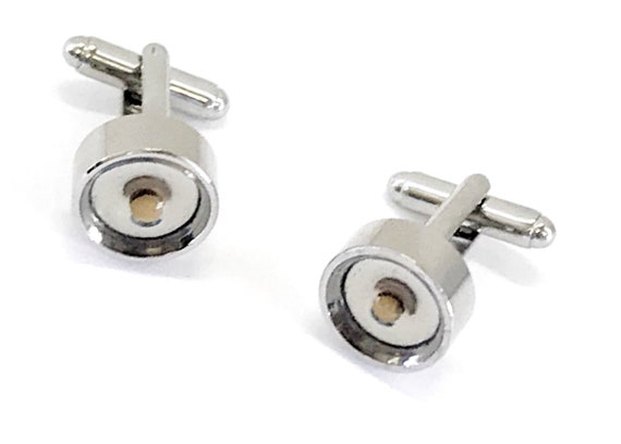 Mustard Seed Cuffllinks, Silvertone Cufflinks, Pastor Appreciation Gifts, Mustard Seed Faith Gift For Him, Man Of Faith Gift, Preacher Gift