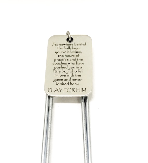 Son Gift, Baseball Player Gift, Football Player Gift, Play For Him Bookmark, Son Bookmark, Student Athlete Bookmark Gift For Son
