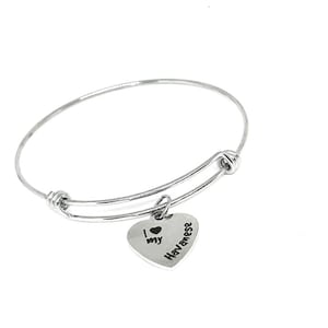 I Love My Havanese Stainless Steel Bracelet Adjustable Dog Lover Charm Bangle Gift For Havanese Mom Pet Parent Puppy Owner Dog Breed Jewelry