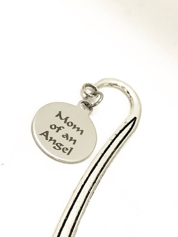 Mom Of An Angel Gifts, Mom Of An Angel Bookmark, Miscarriage Sympathy Gifts, Angel Mom Gifts, Miscarriage Memorial Gifts, Child Loss Gifts