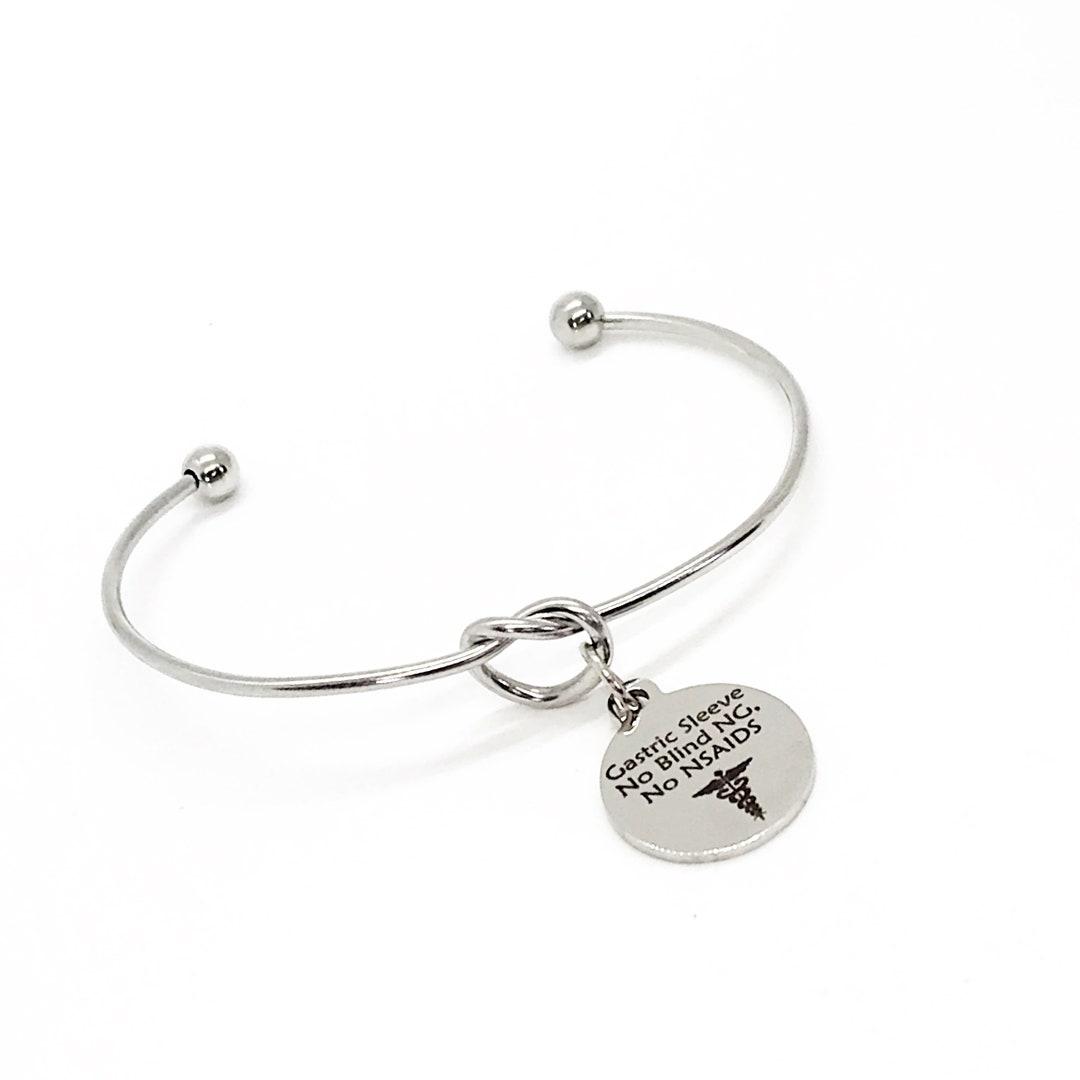 Gastric Sleeve Bracelet, Medical Notification, Gastric Sleeve Awareness