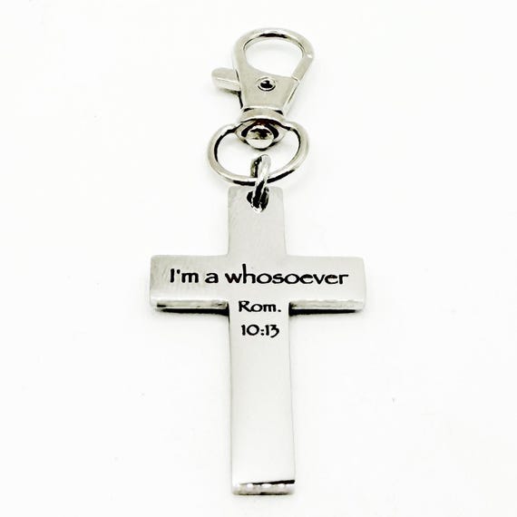 I'm A Whosoever Rom 10 13 Cross Charm