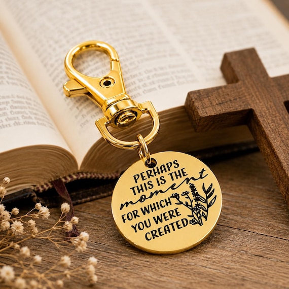 Perhaps This Is The Moment Goldtone Clip On Charm