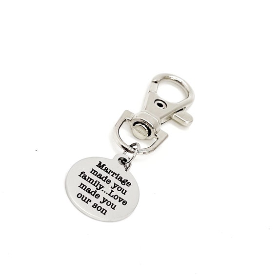 Son In Law Gift, Marriage Made You Family Love Made You Our Son, Step Son Gift, Gift For Him, Son In Love, Wedding Gifts, Christmas Gift