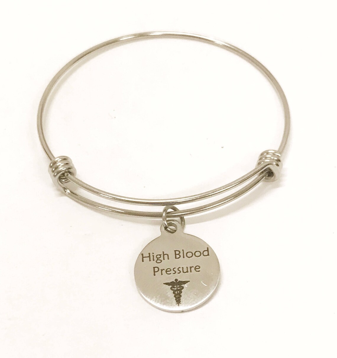 High Blood Pressure ID Bracelet High Blood Pressure Charm Etsy UK