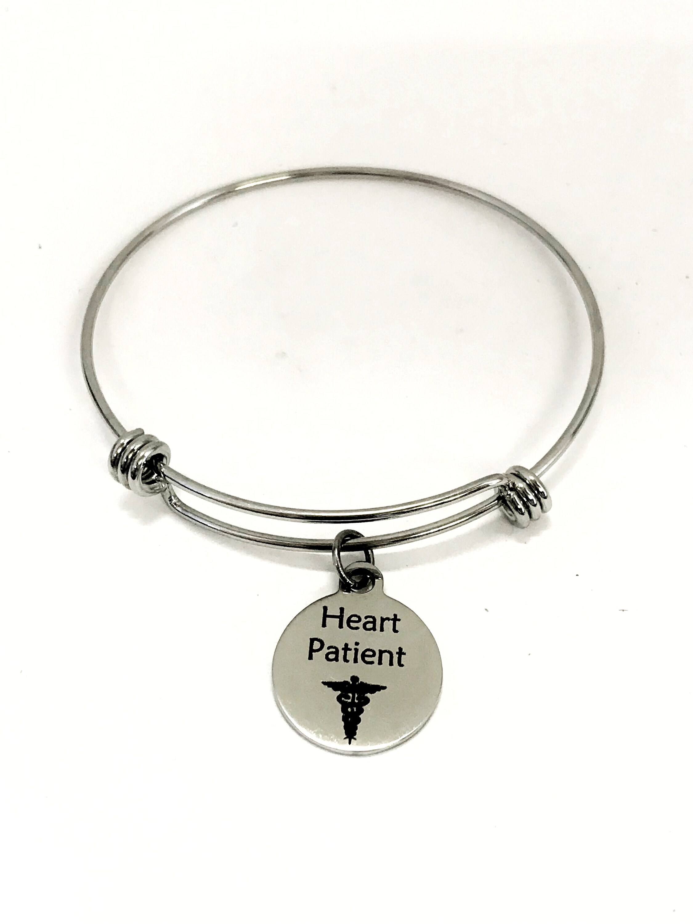 Heart Patient Medical Charm Bracelet Heart Patient Awareness Etsy