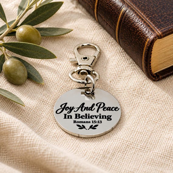 Joy And Peace In Believing Clip On Charm