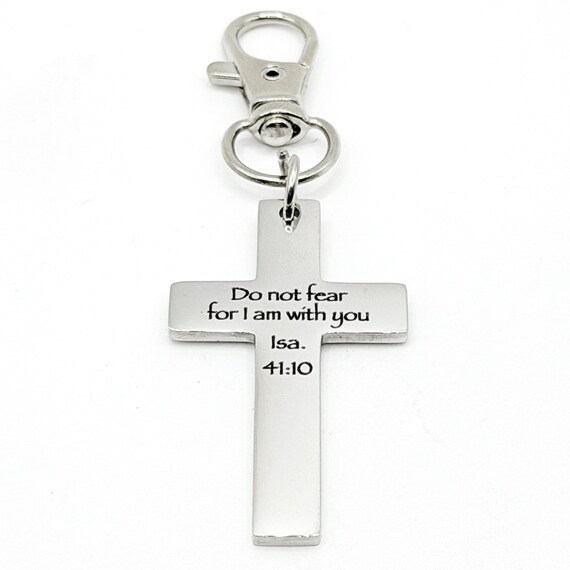 Do Not Fear Cross Clip On Charm