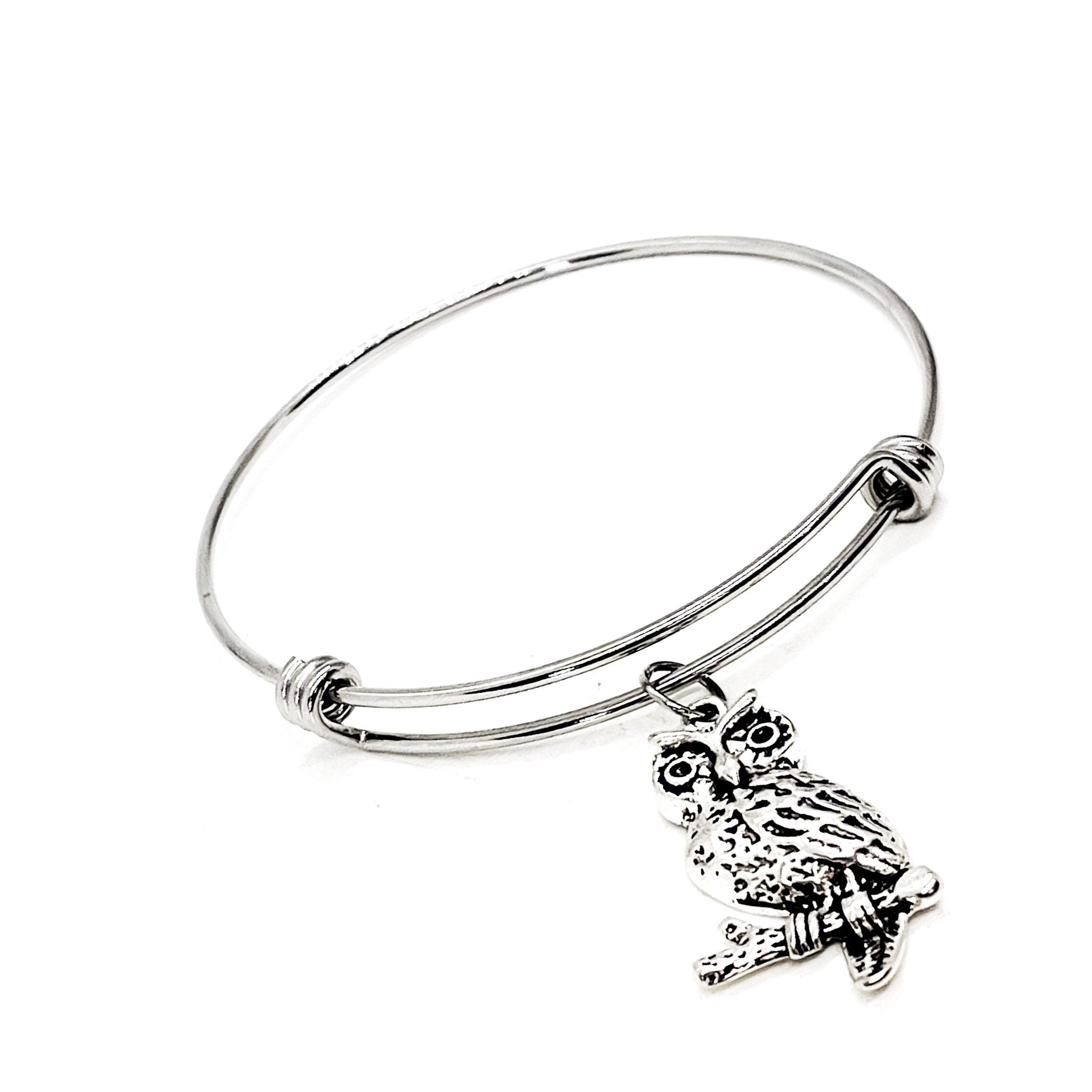 Owl Lover Gift, Owl Bracelet, Owl Jewelry, Gift For Her, Wisdom Gift, Graduation Gift, Gift For Grad
